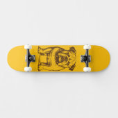 Bulldog Retro  Persoonlijk Skateboard (Horizontaal)
