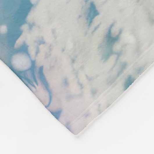 Bulldog rijden motorfiets kerst fleece deken (Hoek)