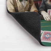 Bulldog Riverboat Gambler Mousepad Muismat (Hoek)