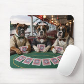 Bulldog Rivierboot Gokker Muismat (Met muis)