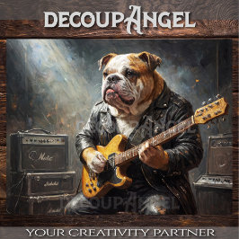 Bulldog Rockstar - Hor. - Ontkoppeling - Tissuepapier