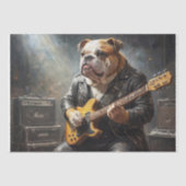 Bulldog Rockstar - Hor. - Ontkoppeling - Tissuepapier (Voorkant)
