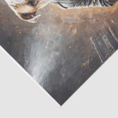 Bulldog Rockstar - Vert. - Ontkoppeling - Tissuepapier (Detail)