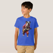 Bulldog Rockster Kinder T-Shirt (Voorkant volledig)