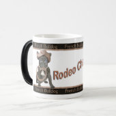 Bulldog Rodeo Champ Magische Mok (Voorkant links)