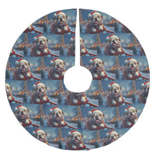 Bulldog Roller Coaster Kerstmis Kerstboom Rok