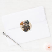 Bulldog Ronde Sticker (Envelop)