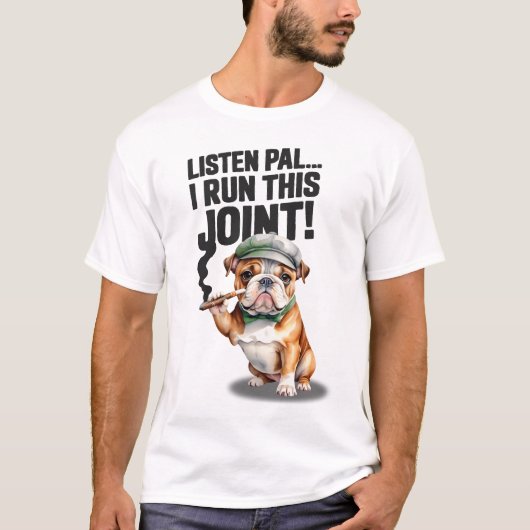Bulldog Run Dit T-shirt (Voorkant)