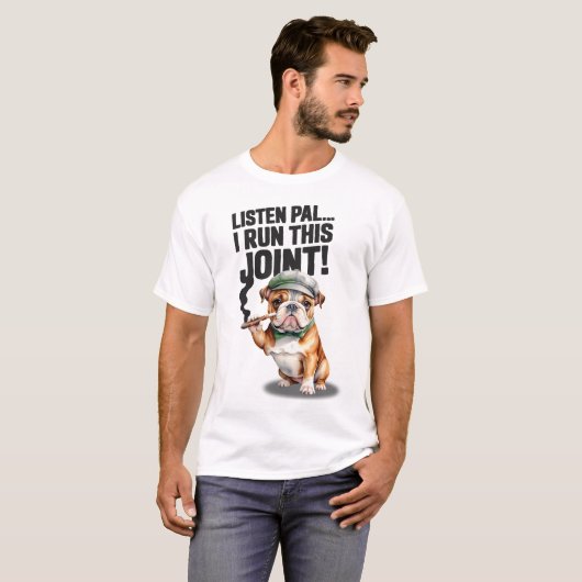 Bulldog Run Dit T-shirt (Voorkant volledig)