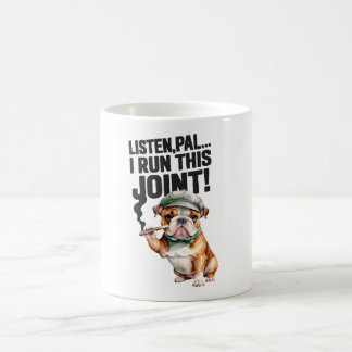 Bulldog runnen deze koffie thee Mok