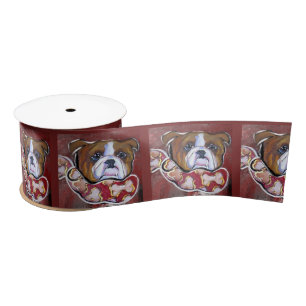 Bulldog Satijnen Lint