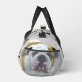 Bulldog Schilderen Rood en Wit Engels Pet Dog Art Plunjezak (Rechts)