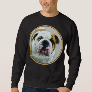 Bulldog Schilderij - Mooie Originele Honden Kunst Trui