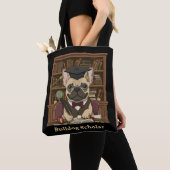 Bulldog Scholar | Cute French Bulldog Professor Tote Bag (Dichtbij)