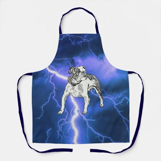 Bulldog Schort (Voorkant)