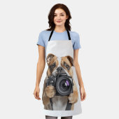 Bulldog Schort (Gedragen)