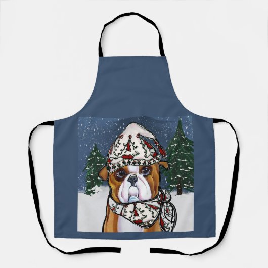 Bulldog Schort (Voorkant)