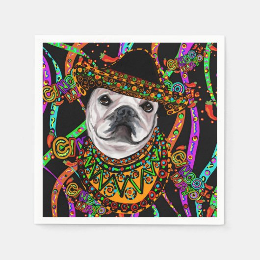 Bulldog Servet (Voorkant)