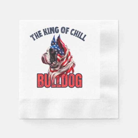 Bulldog Servet (Voorkant)