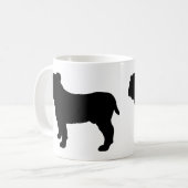 Bulldog Silhouette Koffiemok (Voorkant links)