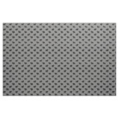 Bulldog Silhouettes Pattern | Hondenras grijs Stof (Yard (91,4 cm))