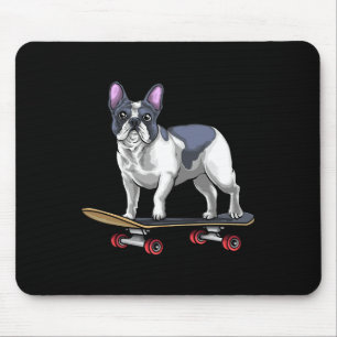 Bulldog skateboard skateboarden muismat