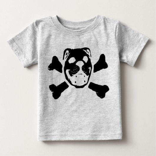 Bulldog Skull for Baby (Voorkant)