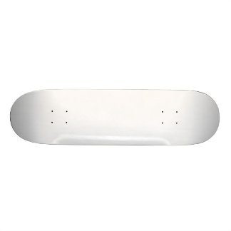 BULLDOG SKULL PRINT (door Bulldog Haven NW) in Wit Skateboard