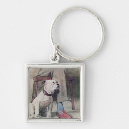 Bulldog Sleutelhanger (Voorkant)