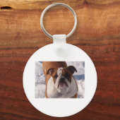 Bulldog Sleutelhanger (Voorkant)