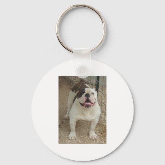 Bulldog Sleutelhanger (Achterkant)