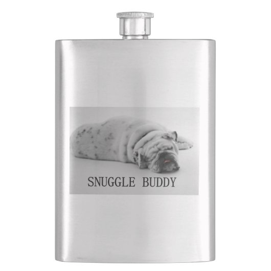 bulldog snuggle vriend flacon (Voorkant)