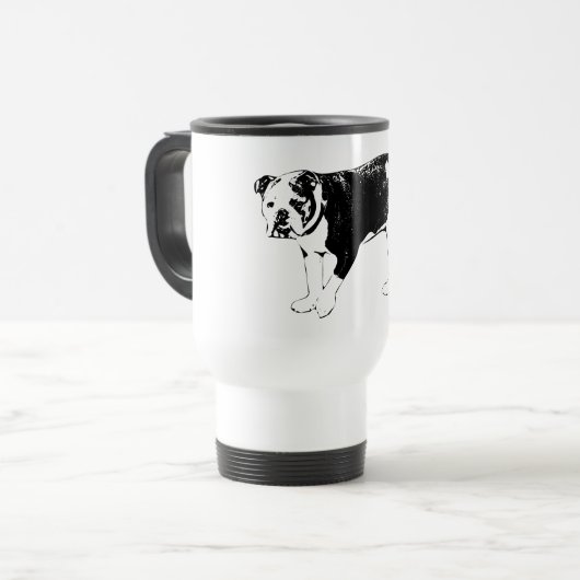 Bulldog Spark, Creative Motion Reisbeker (Voorkant links)