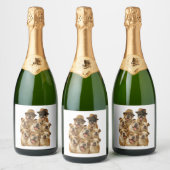 Bulldog Sparkling Wijnetiket (Flessen)