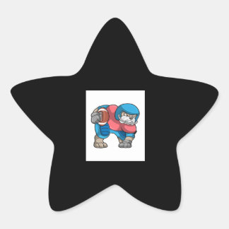Bulldog Sports Ster Sticker