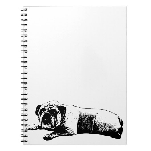 Bulldog Stabiele Notities Notitieboek (Voorkant)