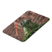 Bulldog Statue Savannah GA Fotografisch Magneet (Linkerzijde)