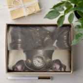 Bulldog Steampunk Decoupage Tissue Paper Tissuepapier (Geschenk)