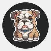 Bulldog Sticker (Voorkant)