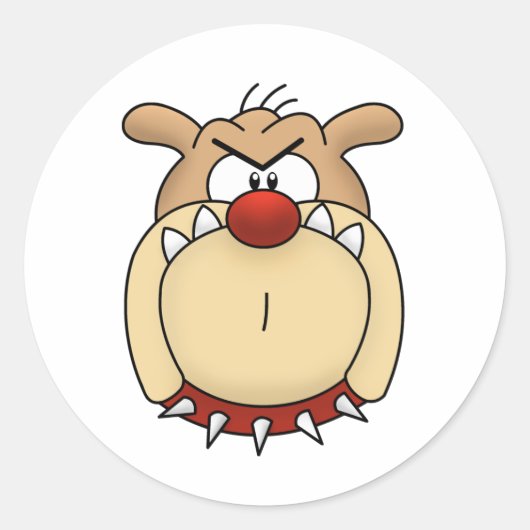 Bulldog Stickers (Voorkant)