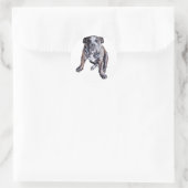 Bulldog Stickers Aangepaste Engelse Bulldog Sticke (Tas)