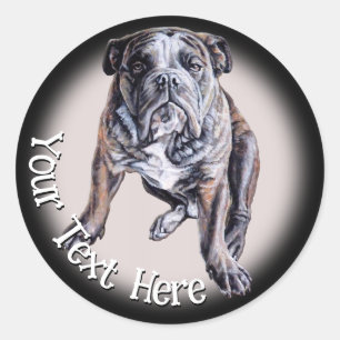 Bulldog Stickers Aangepaste Engelse Bulldog Sticke