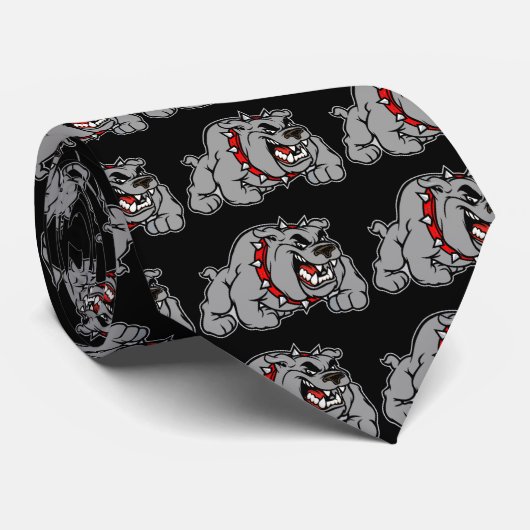 Bulldog-stijl Stropdas (Opgerold)