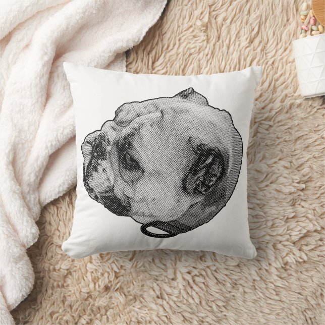 Bulldog Stille Warmte Kussen (Deken)