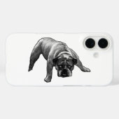 Bulldog Story Guard Case-Mate iPhone Case (Achterkant (horizontaal))