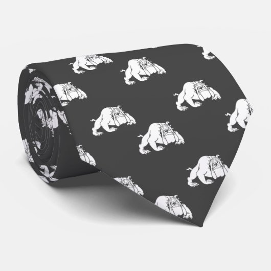 Bulldog Stropdas (Opgerold)