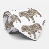 Bulldog Stropdas (Opgerold)