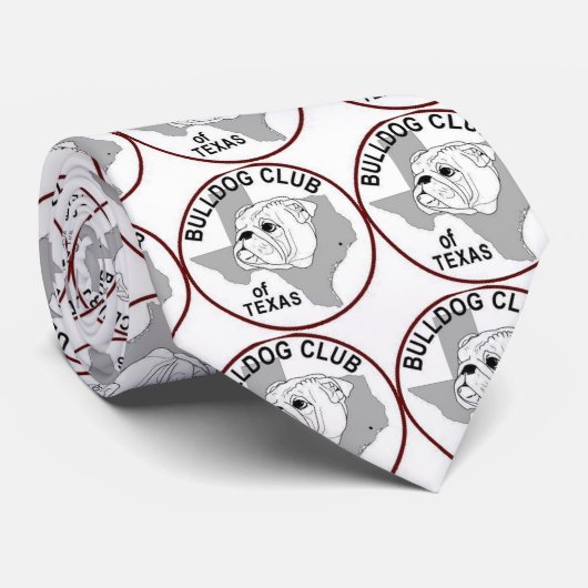 Bulldog Stropdas (Opgerold)