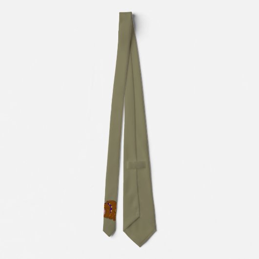 Bulldog Stropdas (Achterkant)