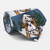 Bulldog stropdas (Opgerold)